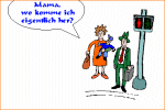 Dich hat der Esel im Galopp verloren! *