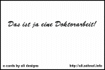 Das ist ja eine Doktor&shy;arbeit! *
