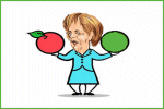 In den sauren Apfel bei�en *