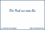 Die Kuh ist vom Eis *