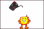 �l ins Feuer gie�en *