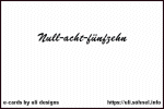 Null-acht-f�nfzehn *