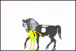 Ein Steigb�gelhalter *