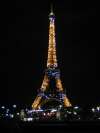 Eiffelturm bei Nacht