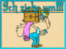 Ich ziehe um! *